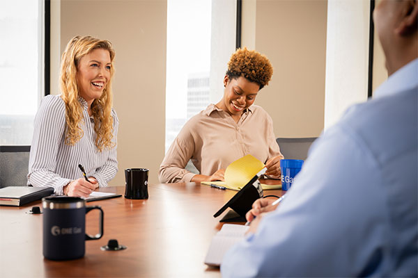Volunteers building a house
